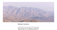 Desktop Screenshot of michaellapointe.com